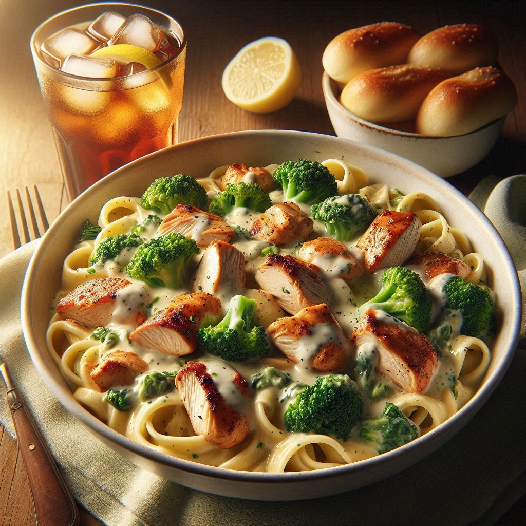 Zesty Chicken Alfredo with Broccoli. – Crooked Tree Chicken Ranch Products