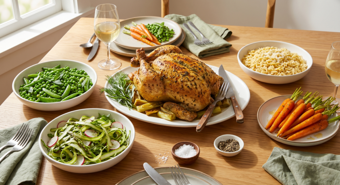 Lemon & Garden Herb Spring Roaster