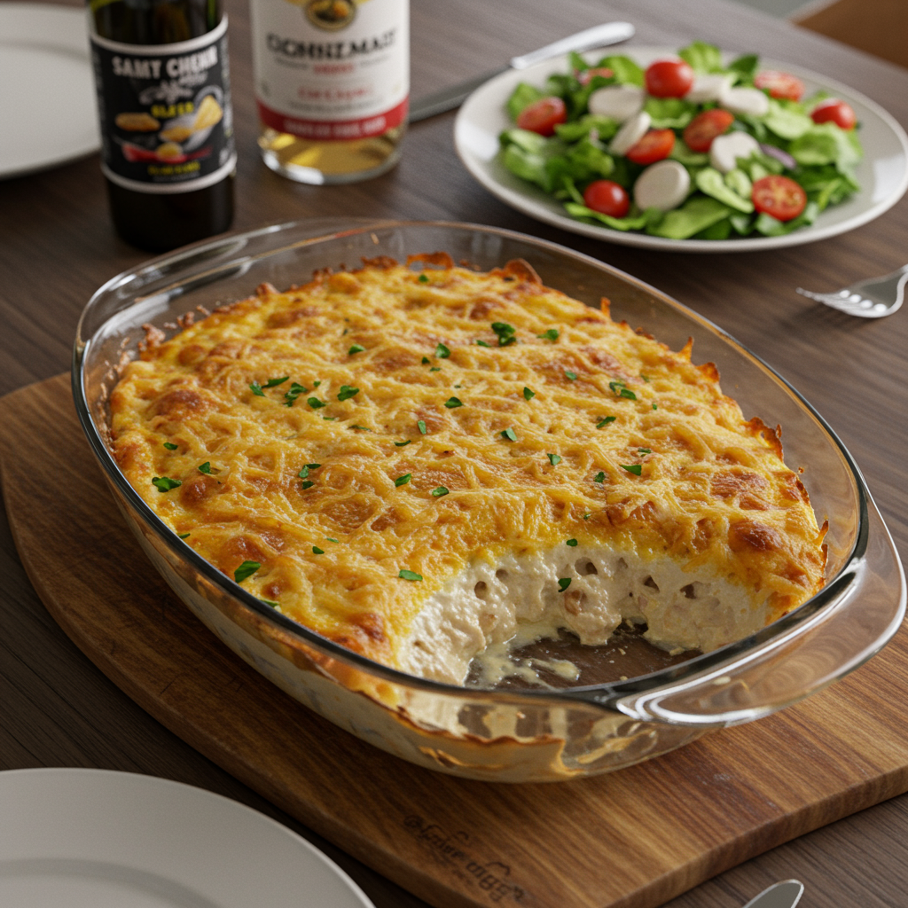 Southern-Style Creamy Chicken Casserole