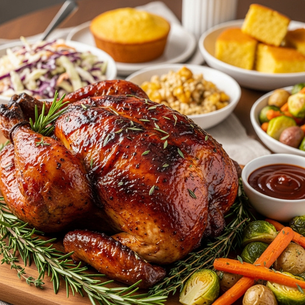 Barbecue Whole Chicken (Oven-Baked)
