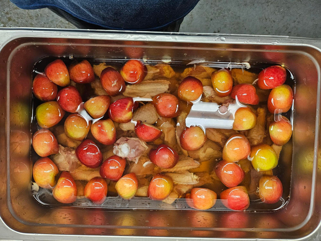 Apple Smoked and Brined Wings