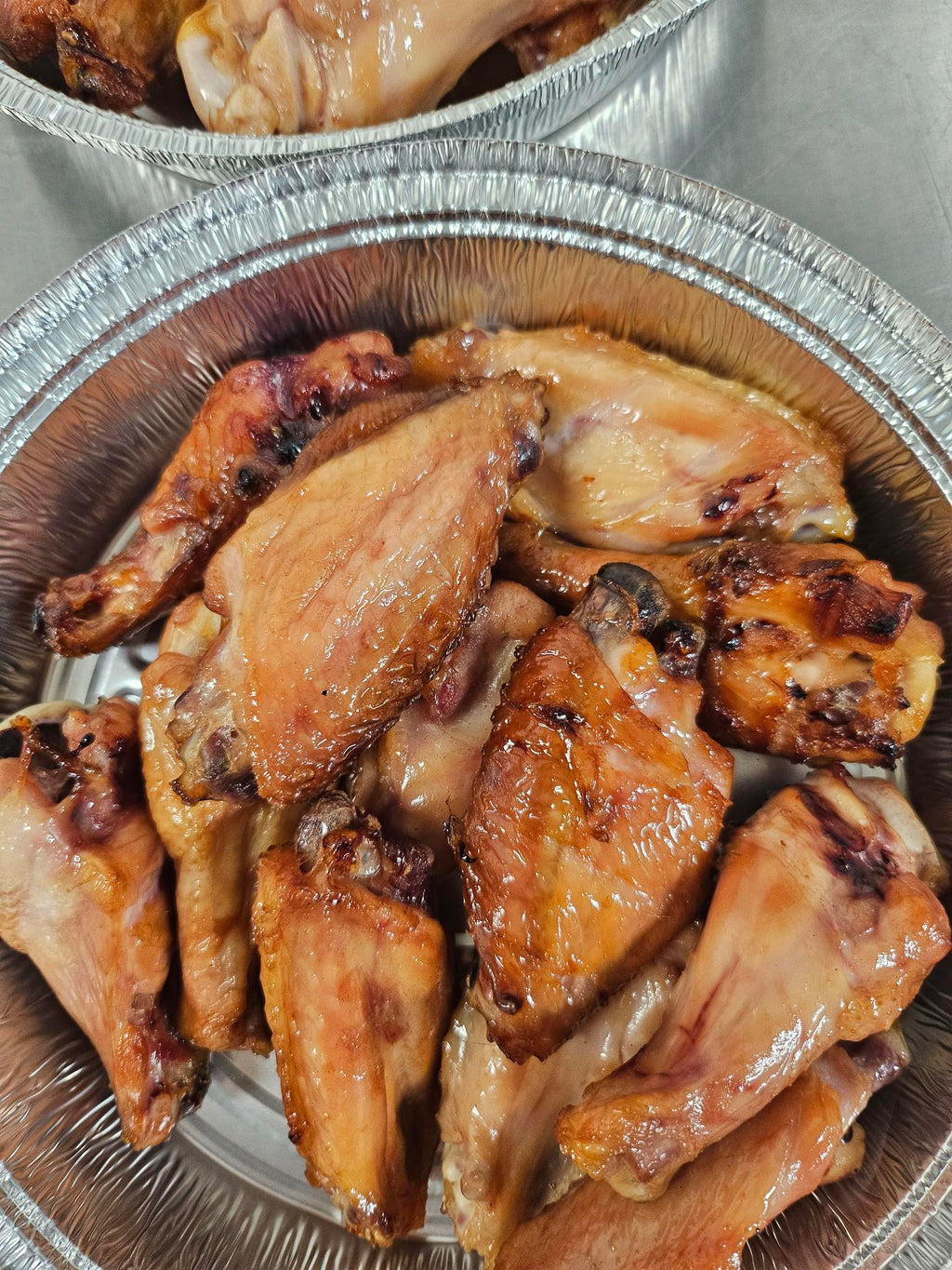 Apple Smoked and Brined Wings