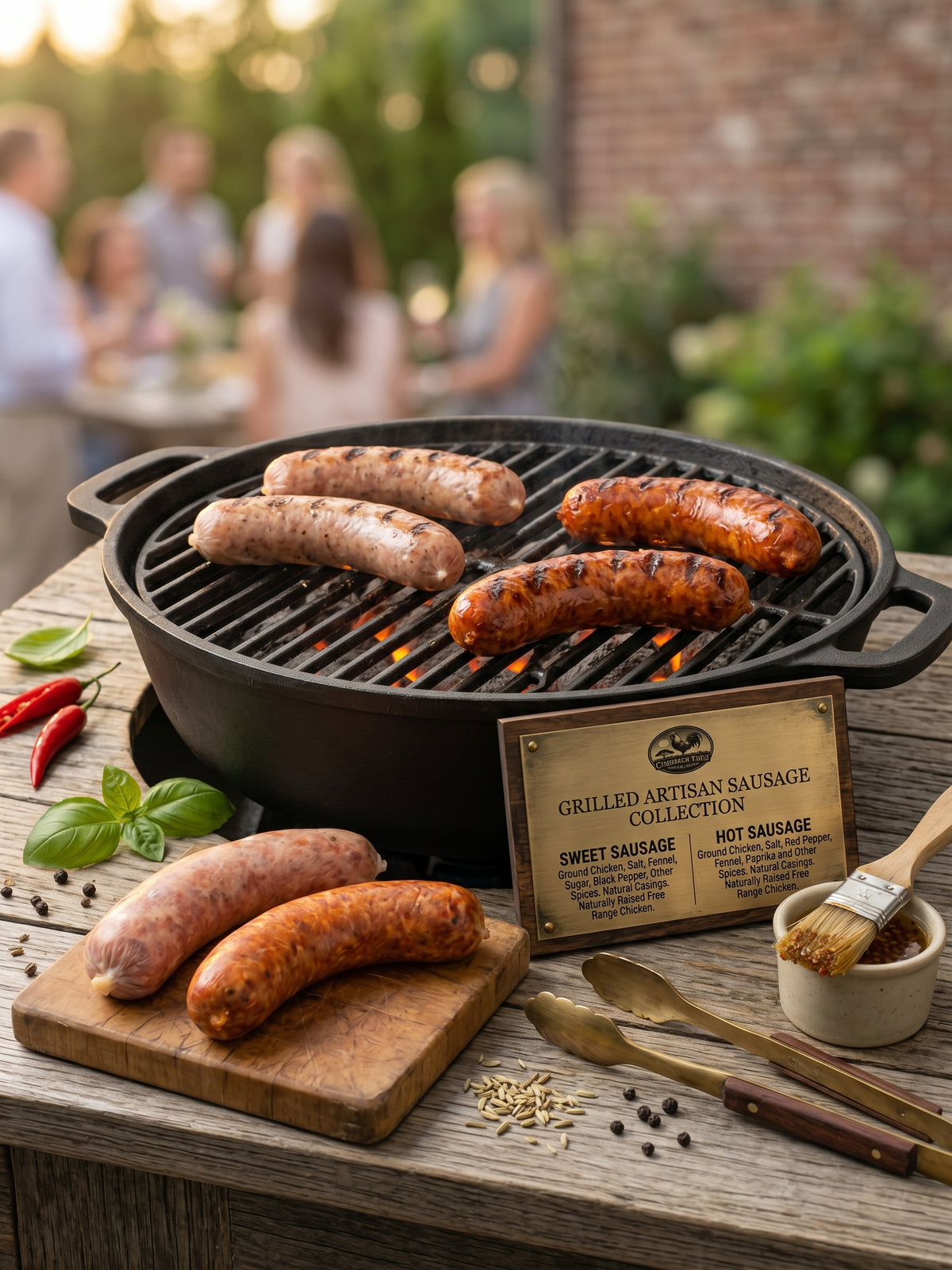 Italian Sausages (Sweet and Hot)
